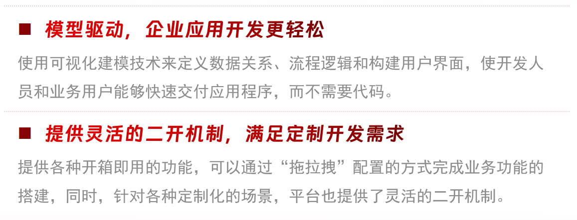 善為·LCDP低代碼開(kāi)發(fā)平臺(tái)優(yōu)勢(shì)